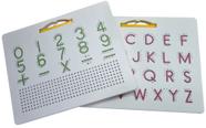 Lousa magica magnética dupla magforma board letras e números