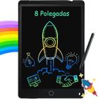 Lousa Mágica Tablet Educativo Para Escrever Desenhar Pintar