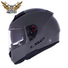 Ls2 capacete vector evo ff397 monocolor nardo grey 60/l