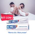 Lubrificante Íntimo Neutro K-Med kit C/2 unidades 50g Cada