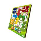 Jogo de Tabuleiro Ludo Real - Madeira - Com Estojo - Pentagol