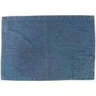 Lugar americano Cotton em tecido L35xP50cm cor azul jeans