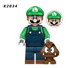 Luigi Mario Bros - Minifigura De Montar