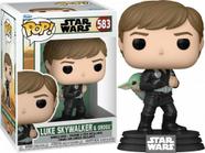 Luke Skywalker &amp Grogu 583 - Funko Pop Star Wars