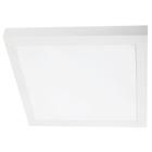 Luminária 18w Sobrepor Led Branco Frio Plafon Slim de Teto Quadrado 21x21 para Quarto Sala Banheiro Cozinha