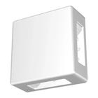 Luminaria arandela led branca 6w 3.000k 4 focos kian