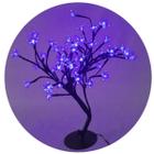 Luminária Árvore Flor De Cerejeira 60 Leds Abajur Wincy