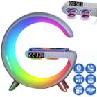 Luminária Bluetooth Speaker 10W RGB com Carregador Indução