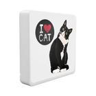 Luminária Box Slim I Love Cat USB