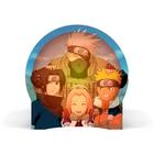 Luminária Circular - Foto Kakashi, Naruto, Sasuke, Sakura - ShopC