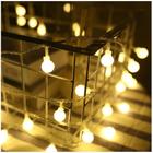 Luminária Cordão Fio De Luz 20 Leds Bolas Bolhas 3m Led Decoração