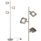 Luminária de chão Brightech Tree LED Spotlight Dimmable Satin Nickel