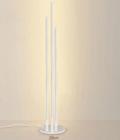 Luminária de Chão Moderna Slim 3 Perfis p/ Fita LED (Fita e Fonte inclusos)