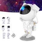 Luminária de Estrelas: Projetor Astronauta USB - F7 Variedades