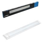 Luminaria de Led Retangular Slim Linear Sobrepor 20W 60CM 6500K Branca Fria Bivolt