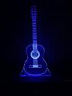Luminaria De Led, Violão, Abajur 16 cores, Música, Instrumento musical, Decoração