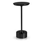 Luminária de Mesa Candeeiro Led Preto Sem Fio Tutto Home Recarregável Grande