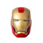 Luminária de Mesa Capacete Homem de Ferro Colorida Marvel Iron Man