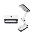 Luminária De Mesa Dobravel Articulada 24 Leds Recarregável Bivol ZZ