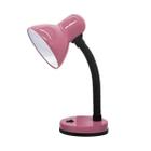 Luminária De Mesa Escritório Estudos Viking Desk Lamp Rosa