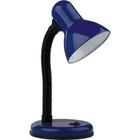 Luminaria De Mesa Max 40W E27 Azul K2028 Kian