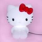 Luminária De Mesa Usare Hello Kitty Gata Led 19cm Oferta
