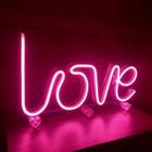 Luminária de NEON de led - LOVE - 35cm x 19cm - Multi Led Neon