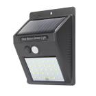 Luminária De Parede Solar Com Sensor E 20 Leds