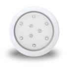 Luminária de Piscina LED Monocromático Iluctron Borda Branca 9w 80mm