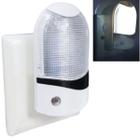 Luminária de Quarto Abajur Tomada Luz Led Automática