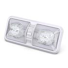 Luminária de teto de cúpula dupla Leisure LED RV 12V DC