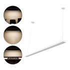 Luminaria De Teto Pendente Led Slim 90cm 36w Alta Potência