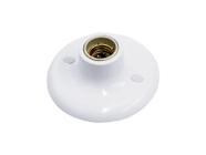 Luminária de Teto Plafon Taschibra Porcelana 1x E27 Branco