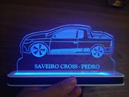 Luminária Decorativa com LED Saveiro Cross