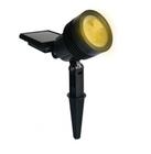 Luminária Espeto Spot Solar Externo Led 20 Lumens Luz Amarela 3000k Branco Quente Ecoforce