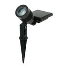 Luminária Espeto Spot Solar Jardim 10LM Luz Branca Ecoforce