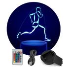 Luminária Esportes Atletismo RGB Controle + Toque - ShopC