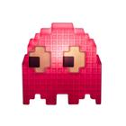 Luminária Fantasminha Pinky Rosa Personagem Jogo Eletrônico Vídeo Game Pac-Man Presente Criativo Geek
