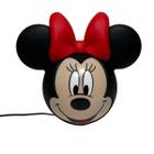Luminária Infantil Minnie Mouse Cartoon Usare Personagem Desenho Animado Disney