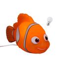 Luminária Infantil Nemo com Lâmpada LED Personagem Disney Abajur Decoração Quarto Menino Menina