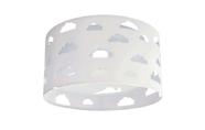 Luminária Infantil Plafon Nuvens Duplo Branco 30X16