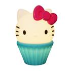 Luminária Infantil Usare Hello Kitty Cake Azul Turquesa Cupcake Kawaii Decoração Quarto Menina