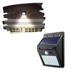 Luminária Lâmpada Arandela Solar LED 6w Com Sensor Detector De Presença Movimento Para Paredes Muros Jardins Caminhos