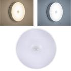 Luminária Lâmpada Portátil Plafon 6 LED Branco Quente e Branco Frio Com Sensor Kpfr509