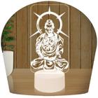 Luminária Led 3D Buda Abajur 1 - 3D Fantasy