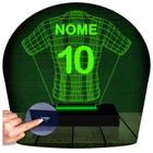 Luminária Led 3d Camisa Time Futebol 2 Abajur - 3D Fantasy