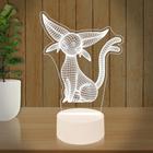 Luminária Led 3D Eevee Pokemon Espeon Abajur Presente Criativo Decoração - 3D Fantasy