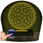 Luminária Led 3D Globo Esfera Abajur 2