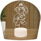 Luminária Led 3D Mario Bros Abajur 2 - 3D Fantasy