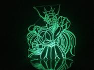 Luminária Led 3d Shiryu De Dragão Cavaleiros Do Zodíaco Cdz